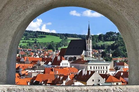The Gothic St.Vitus church