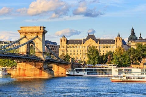 Chain Bridge in Budapest
