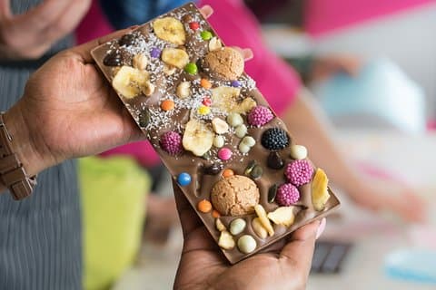 Chocolate workshop in Chocolate Museum Vienna "BO-YO"
