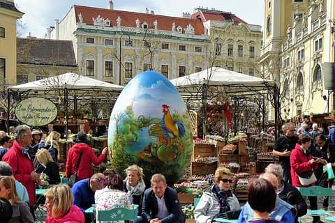 Old Easter Market at Freyung
