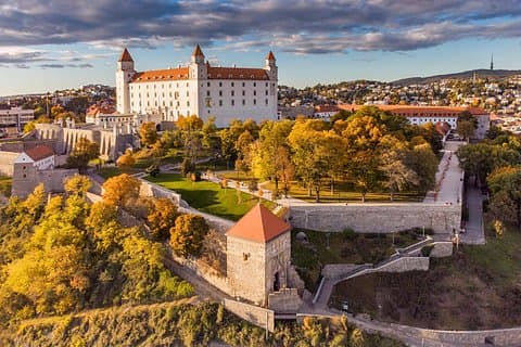 Vienna Guided Bratislava and Devín Castle Tour via Hainburg