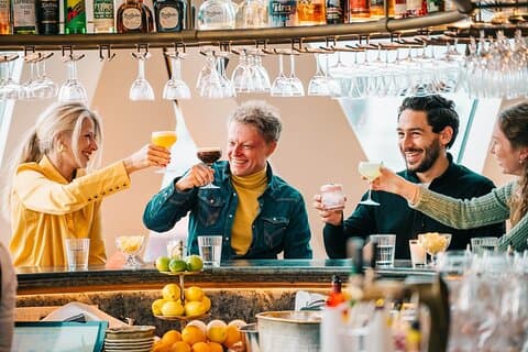 Raise a glass to Vienna – kick off the night with creative cocktails and easy laughs at one of the city’s hottest bars.