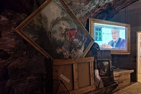 See where the "Monuments Men" saved Europe's greatest art treasures