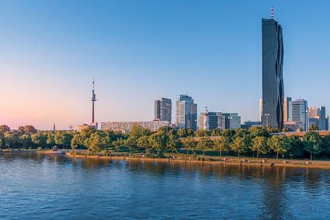 Vienna Private Car Tour to Danube Tower