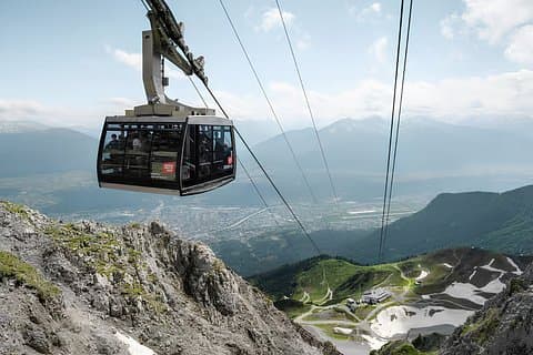 Top of Innsbruck Cable Car Return Ticket with Audio Guide