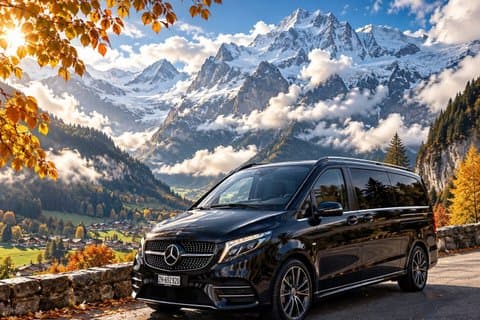 Ischgl to Zurich Airport Private Transfer with Ski Van Option