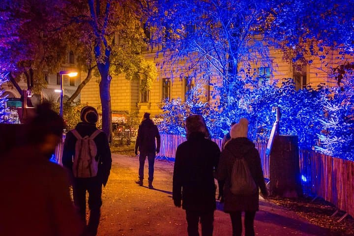Christmas market park