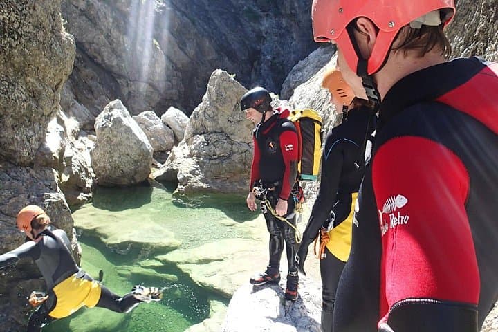 Canyoning Adventure in the Salzkammergut from Salzburg