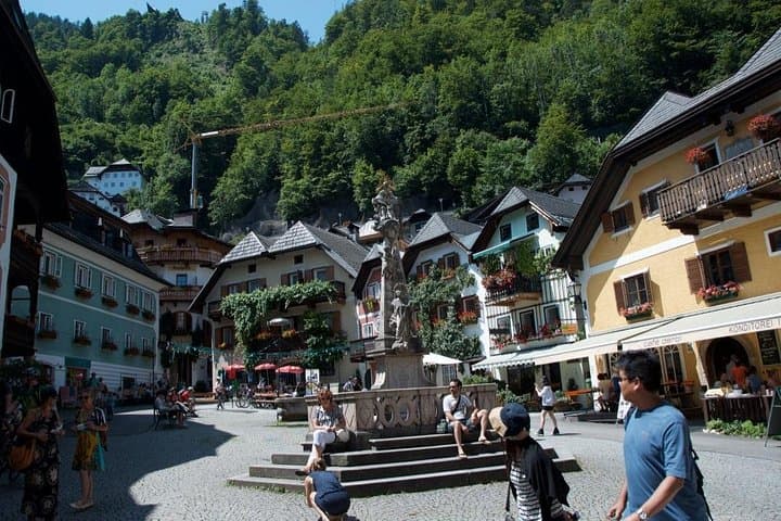 The main square of Hallstatt