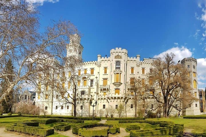Fairytale castle Hluboká nad Vltavou