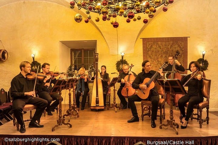 Mozart and Advent/Christmas Concert with Dinner at Fortress Hohensalzburg