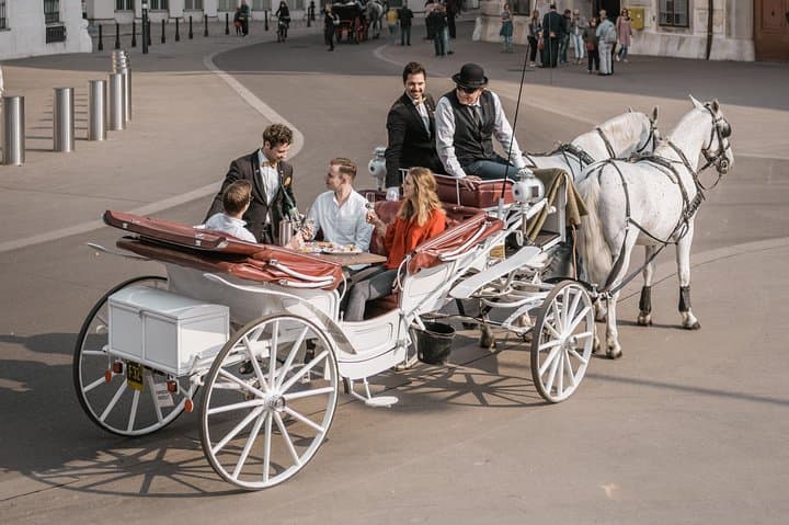 Vienna Horse-Drawn Carriage Ride with Sparkling Wine and Food