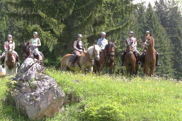 Trail riding in the Gesaeuse National Park