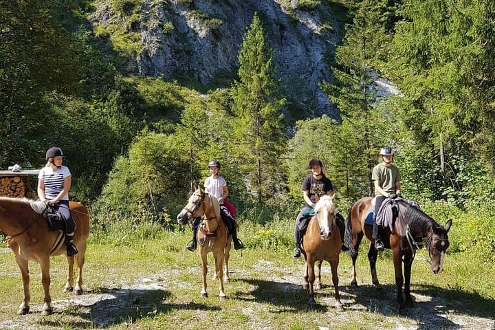 Trail riding in the Gesaeuse National Park