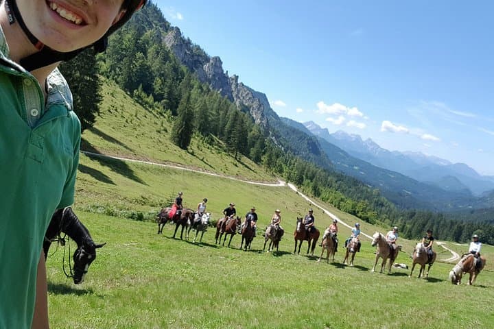 Trail riding in the Gesaeuse National Park