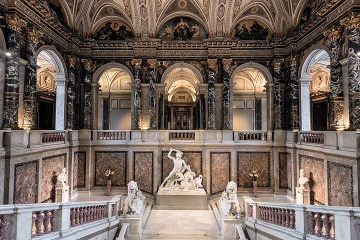 Staircase at Kunsthistorisches Museum Wien