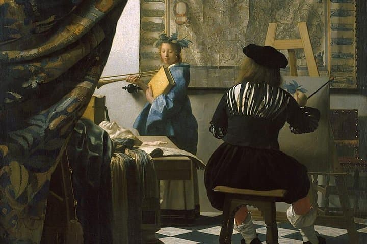 Johannes Vermeer's "The Art of Painting" 1668