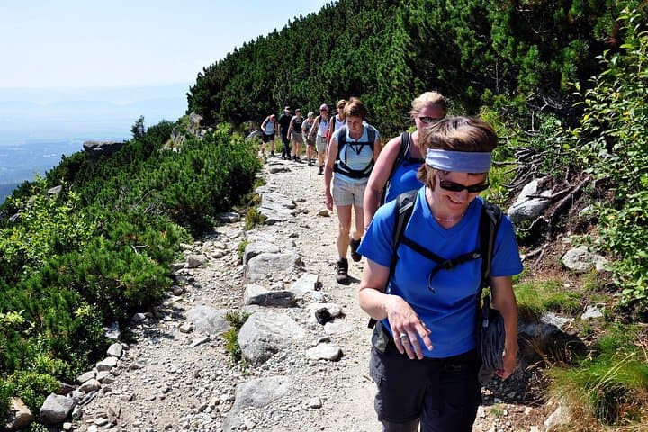 8 Days Short Group Walking Tour in High Tatras from Bratislava