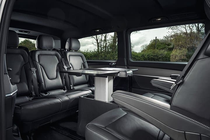 Airport Transfer: Vienna to Vienna Airport VIE by Luxury Van