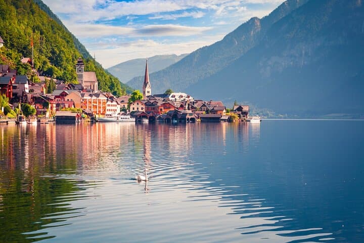 Hallstatt on the Lake Hallstatt
