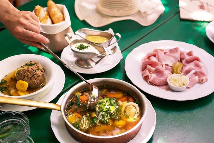 Besides all the delicious wine, you'll also get to enjoy a traditional Austrian lunch on this tour