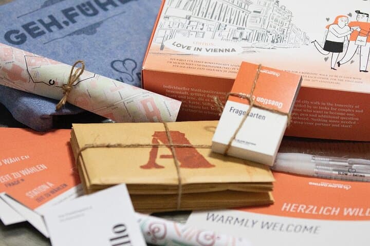 A box for a romantic walk in the city center of Vienna