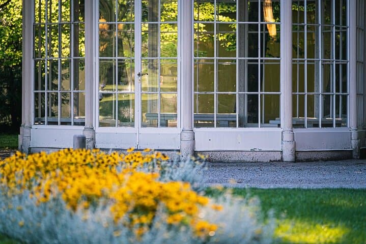 The gazebo from the song sixteen-seventeen in The Sound of Music is at Hellbrunn.