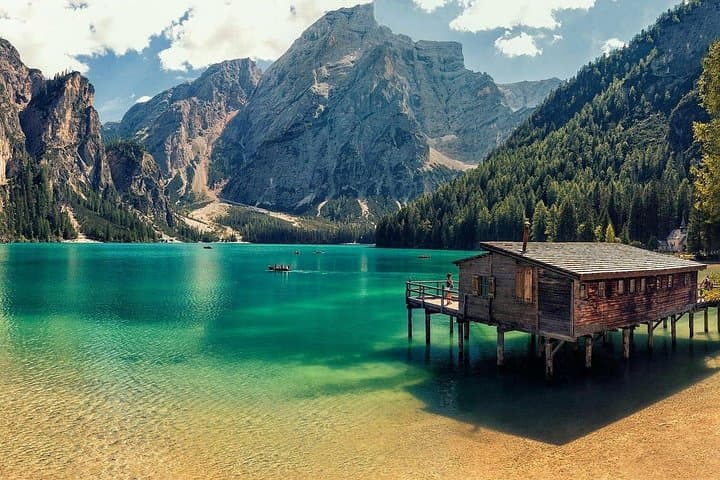Braies lake