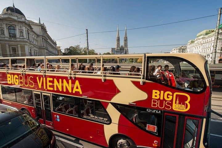 Vienna 24-hour Hop-On Hop-Off with Ferris Wheel and River Cruise