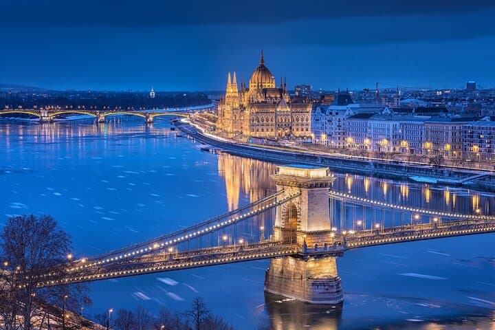 Budapest at night