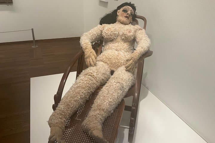 Reconstruction of the "Alma Doll" in the Leopold Museum