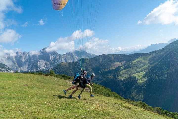 Private Tandem Paragliding Werfenweng Mt Bischling