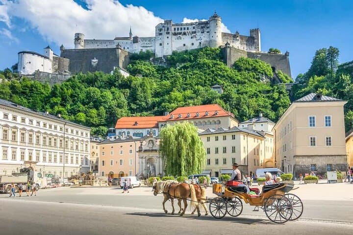 Salzburg Full Day Private Trip from Vienna with Lunch and Guide
