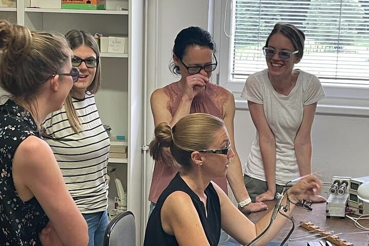 Glass blowing workshop Relaxation through concentration