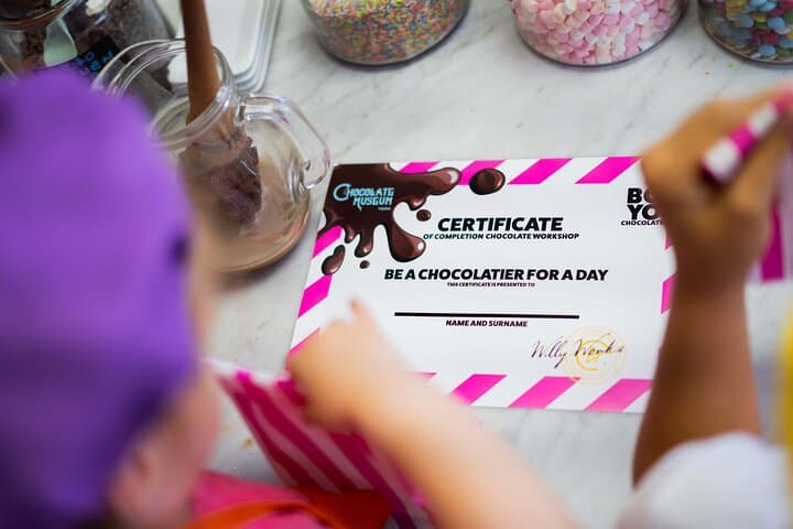 Chocolate workshop in Chocolate Museum Vienna "BO-YO"
