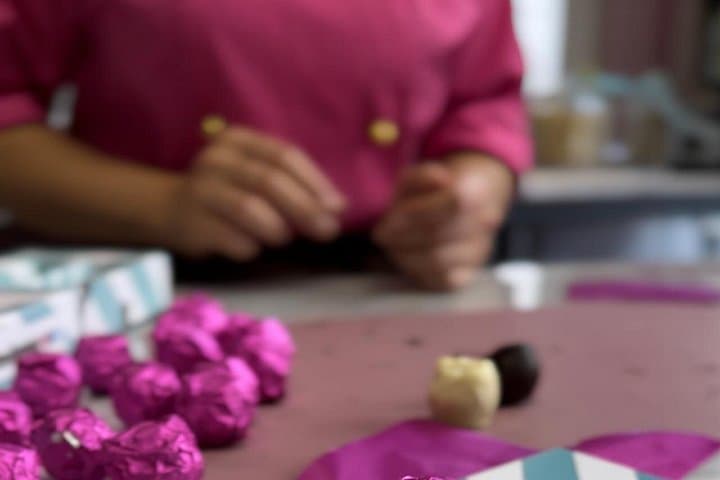 Mozart Kugel Workshop in Chocolate Museum Vienna "BO-YO"