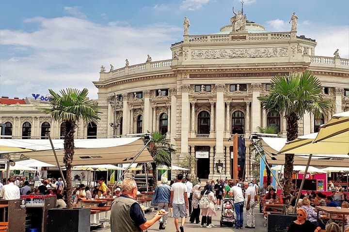 Burgtheater - International food fair and “Music Film Festival” at Rathausplatz (Jul./Aug.)