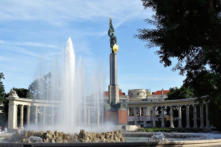 The Soviet Memorial at Schwarzenbergplatz