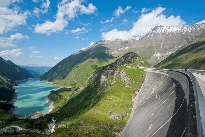Kaprun tour to the Kitzsteinhorn, reservoir and Sigmundklamm