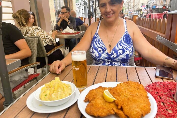 Delight in the Crispy Perfection of Authentic Viennese Schnitzel"