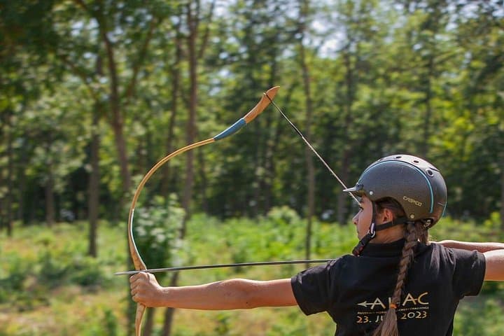 4 hours of archery from horseback in Bockfließ
