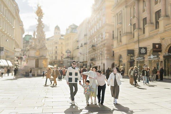 Family Sightseeing Photoshooting Vienna