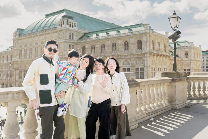 Family Sightseeing Photoshooting Vienna