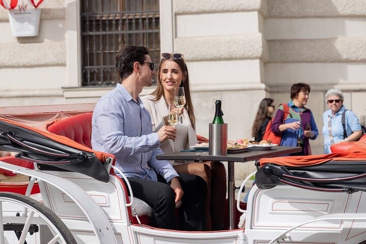 Vienna Horse-Drawn Carriage Ride with Sparkling Wine and Food