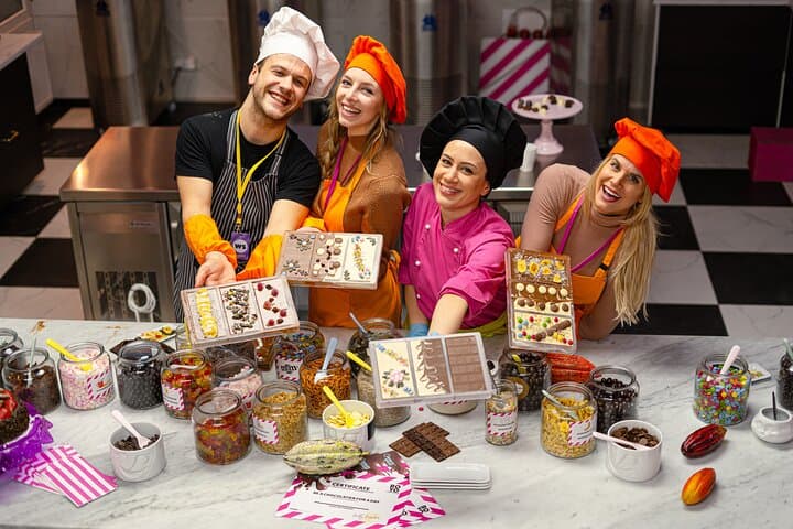 Chocolate workshop in Chocolate Museum Vienna "BO-YO"