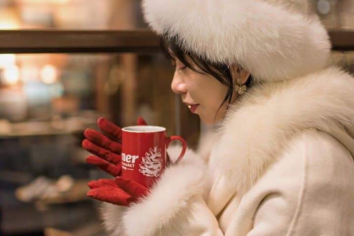 Christmas market photo shoot Vienna