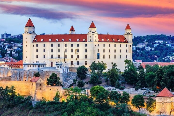 Private Tour to Bratislava and Devin Castle from Vienna