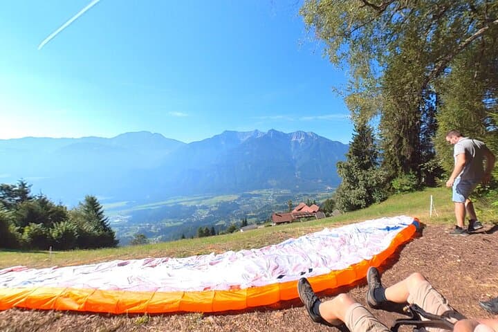 Experience Tandem Paragliding Flight Activity in Austria
