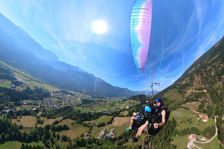 Experience Tandem Paragliding Flight Activity in Austria