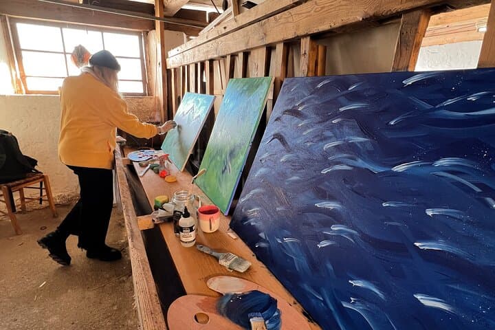 Creative Painting Workshop in the Creative Stable Design your artwork
